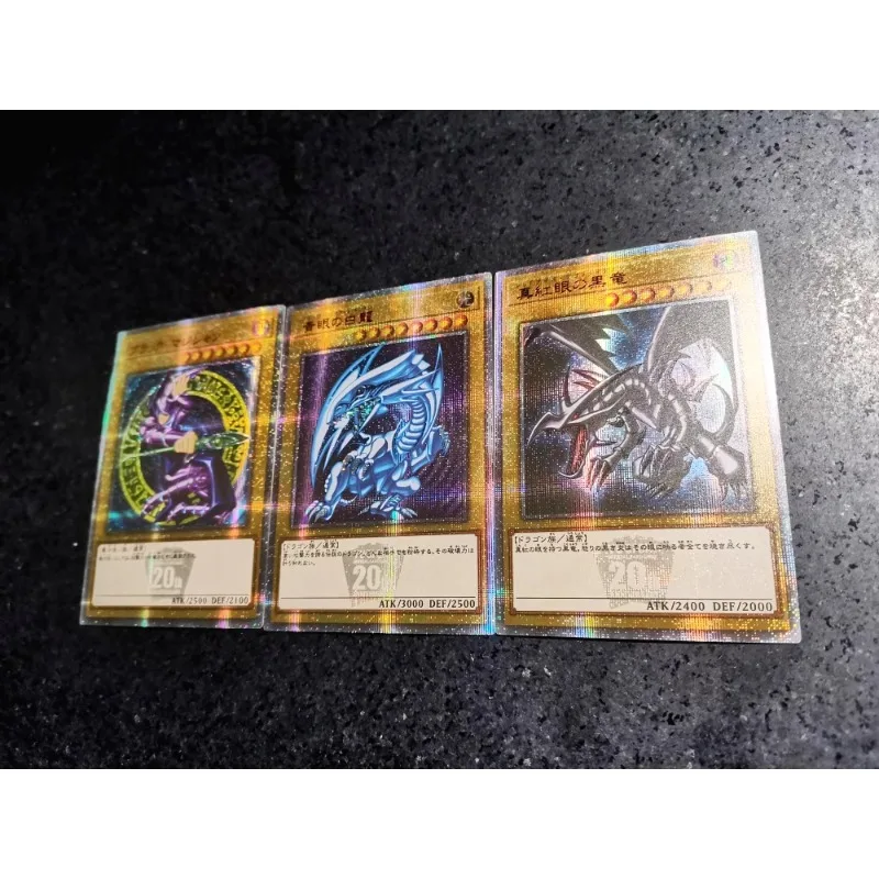 DIY Yu-Gi-Oh! First Generation Gosanke Four Types of Flashes Anime Peripheral Game Collection Card Holiday Gift