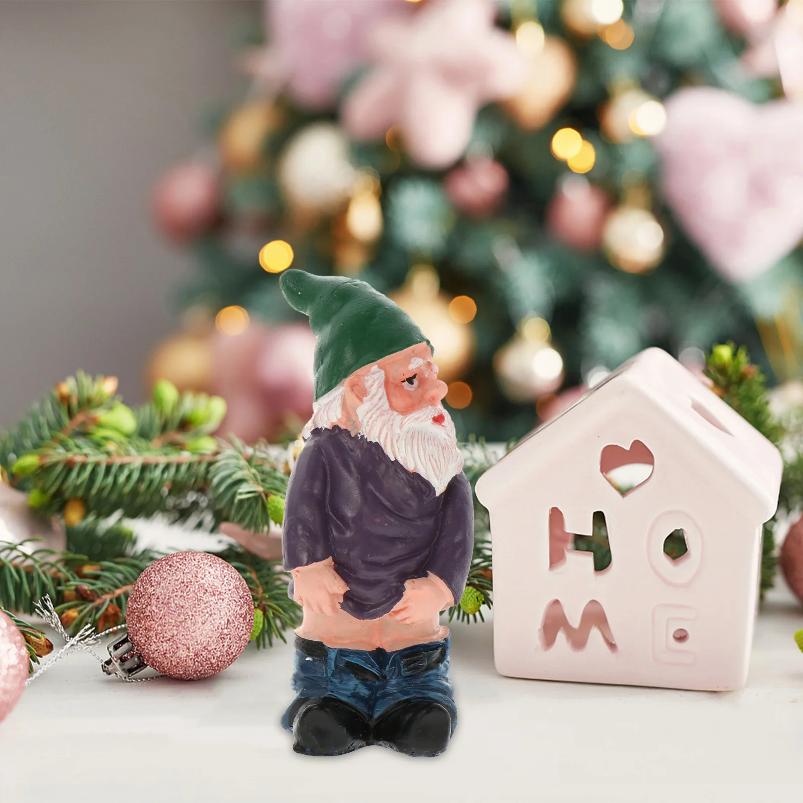 

1Pcs Resin Garden Decoration Dwarf Statue Outdoor Decor Cute Funny Lawn Ornament Lovely Gnome Craft Yard Gift Garden Decor