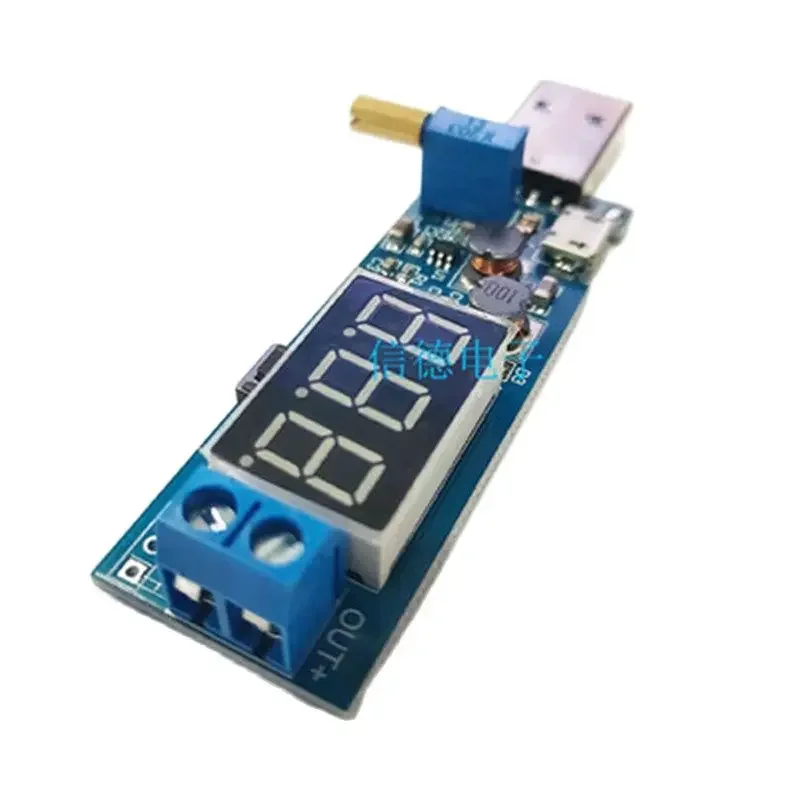 DC-DC USB Boost Power Supply Regulated 5V to 3.3V 9V 12V 24V Desktop Power Module