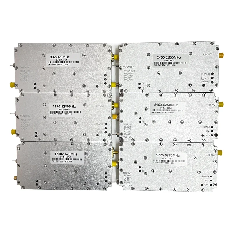 ZD Factory Customized 30W Signal Generator with White Noise FPV 5720-5850mhz FPV Wireless RF power amplifier Modules