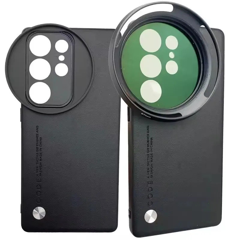 Do Samsung S25 Ultra 67MM Gwint Interfejs Pierścień filtrujący Adapter Etui na telefon Do uniwersalnego filtra ZOMEI 67MM CPL VU Star ND2 ND400 — zdjęcie produktu 2