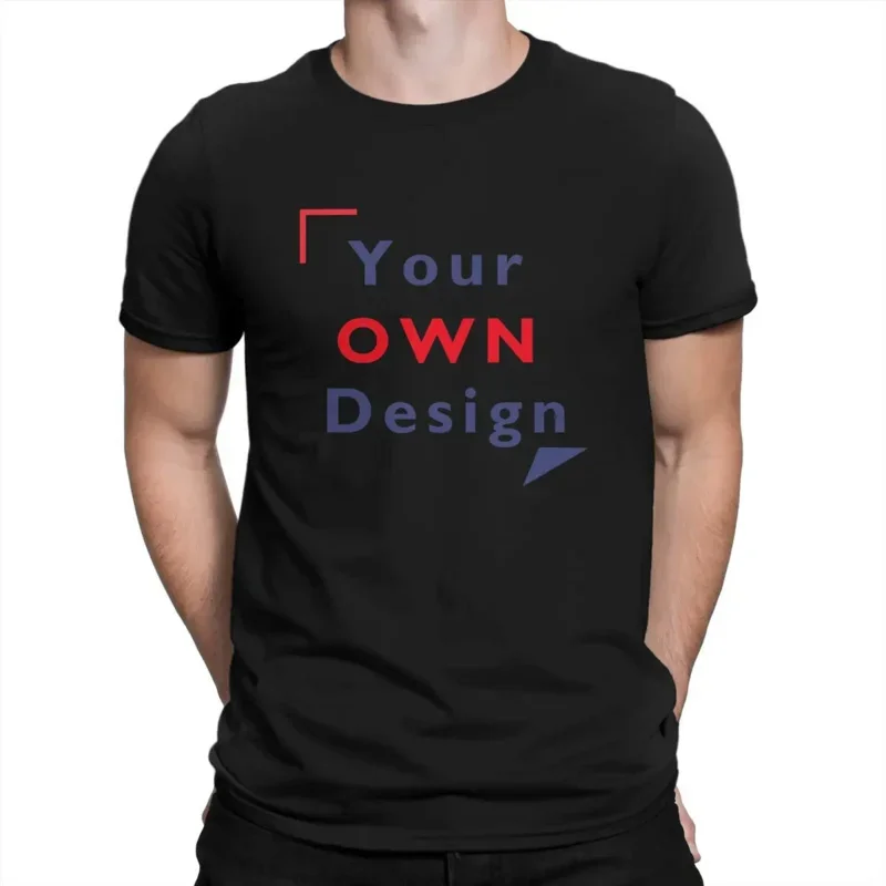 

Your own design T shirt men's 100% cotton awesome T-shirt crewneck DIY tees short sleeve clothing new arrival