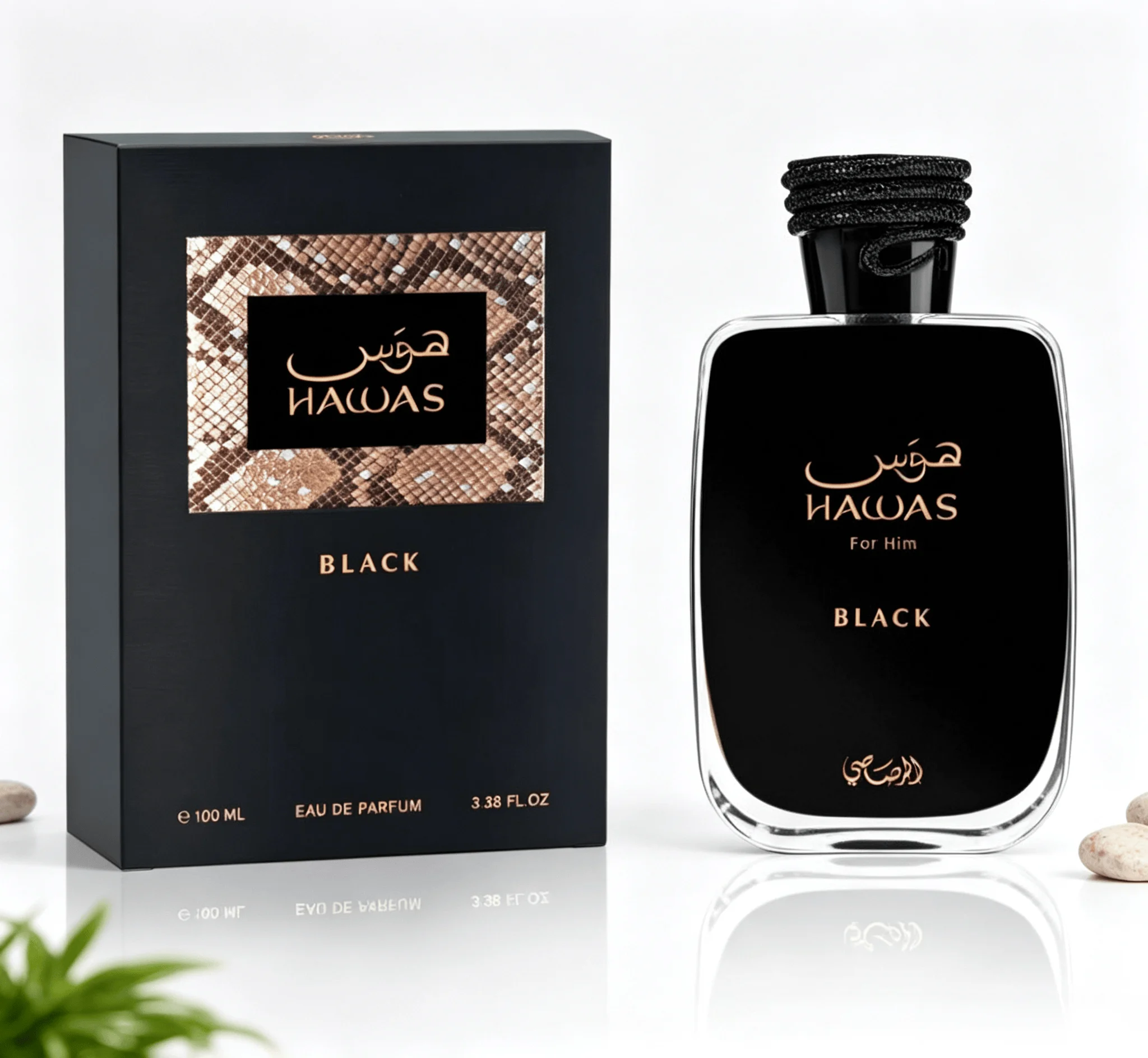 HAWAS Black For Him Eau De Par – обзор и цена Amber Musk Oil