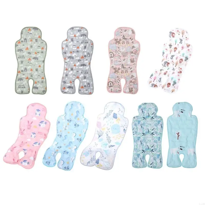 N1HB Cooling Cushions Breathable & Skin Friendly Infant Strollers Cooling Pad Easy to Carry for Baby Car Seats & Strollers