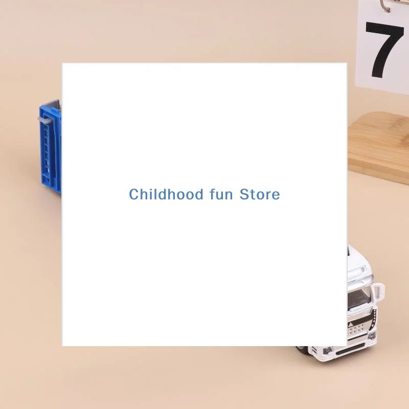 

Children's Toy Car Transporter For Boy City Services Alloy Double-Decker Transporter Large Truck Model Toy