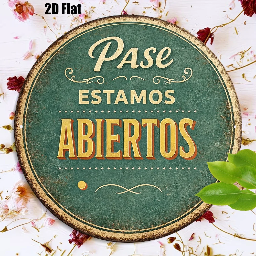 2D Flat, 1pc Spanish 