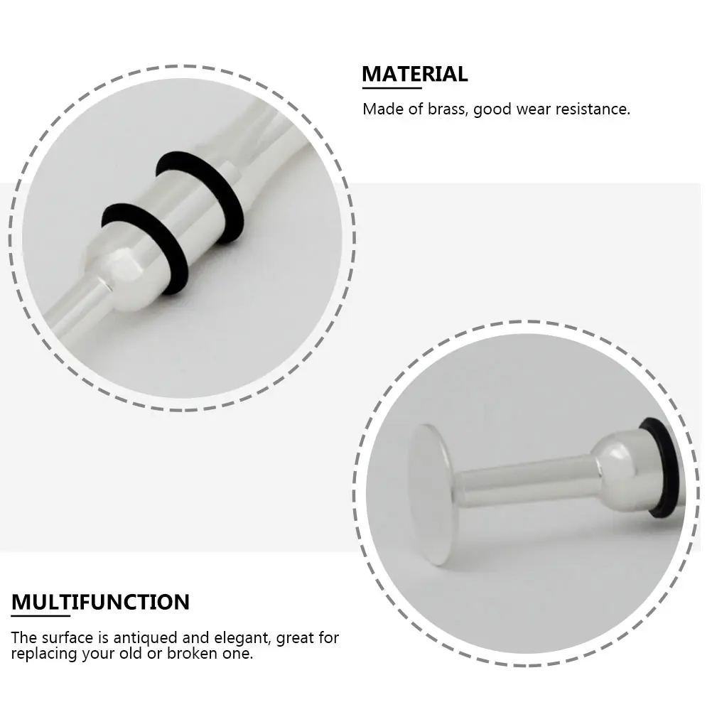 

Brass Mouthpiece Practice Device Durable Horn Exerciser for Trumpet Saxophone Clarinet Musical Instrument Tool Wear Resistance