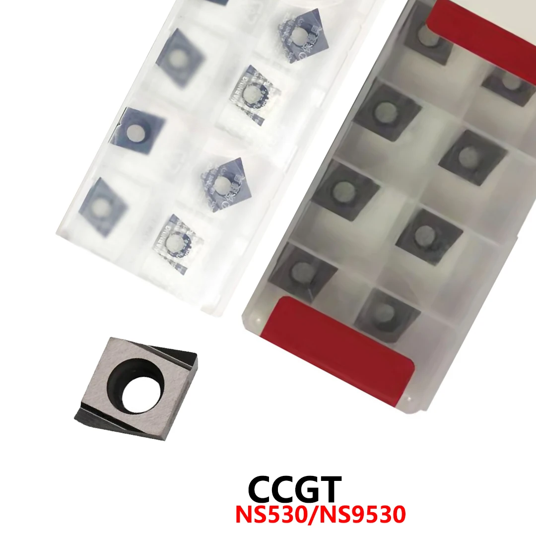 Оригинальные CCGT060202L CCGT060204L CCGT09T302L CCGT09T304L W15 W20 NS530 NS9530 твердосплавные вставки CCGT060202 лезвия держателя инструмента CCGT