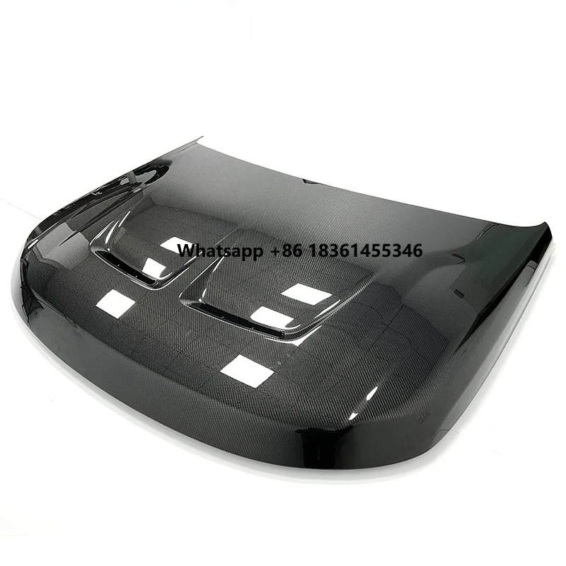 

For RR Sport Old to New Upgrade to SVR Style Car Engine Hood Cover Carbon Engine Cover New Carbon Fiber Bonnet Hood