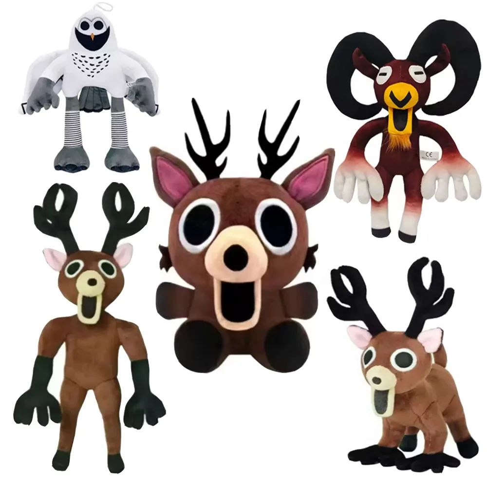 

99 Nights In The Forest Deer Plush Toys Movie Stuffed Animals Cute Deer Toy Fans Birthday Gifts Toys for Kids Christmas Gifts