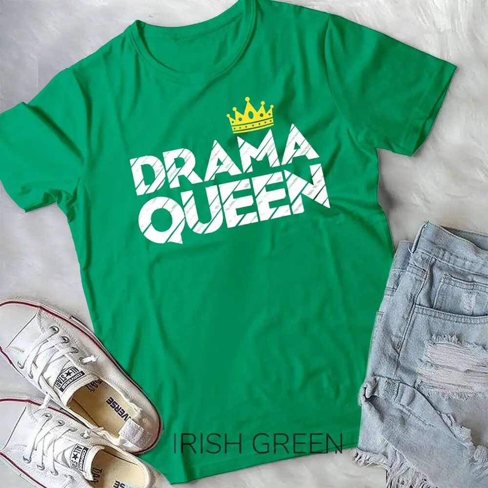 Drama Queen Crown Gift For Acting Theatre Broadway Actress Unisex T-shirt