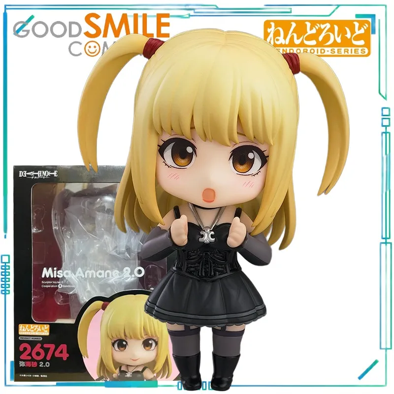

GSC Genuine NENDOROID Series DEATH NOTE Anime Movable Model 2674 Mishai Sand 2.0 Edition Collectibles of Finished Models