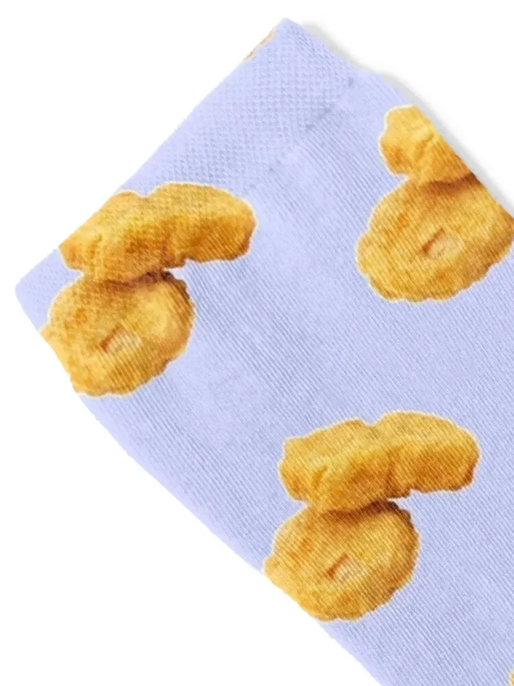 Crispy Deep Fried Chicken Nuggets Nugs Lover Gift Socks new in's ankle winter Antiskid soccer Women's Socks Men's