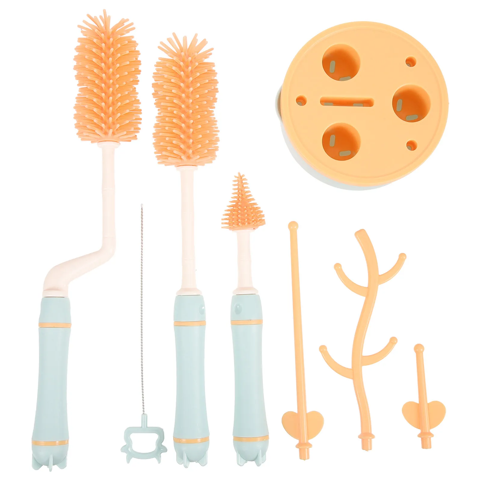 kit-de-escovas-para-limpeza-pesada-com-cabo-extensivel-portatil-para-mamadeiras-garrafas-de-Agua-copos-de-cafe-e-canudos
