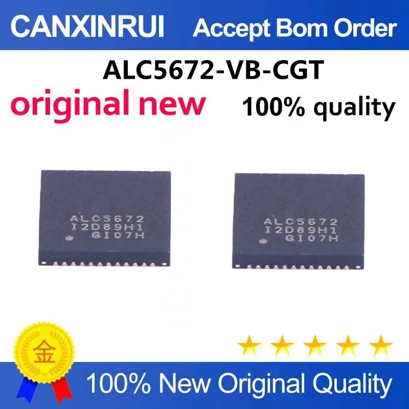ALC5672-VB-CGT ALC5672 QFN48 package audio codec chip new in stock
