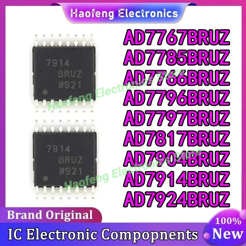 

AD7766BRUZ AD7767BRUZ AD7785BRUZ AD7796BRUZ AD7797BRUZ AD7817BRUZ AD7904BRUZ AD7914BRUZ AD7924BRUZ IC чип 100% новый оригинальный