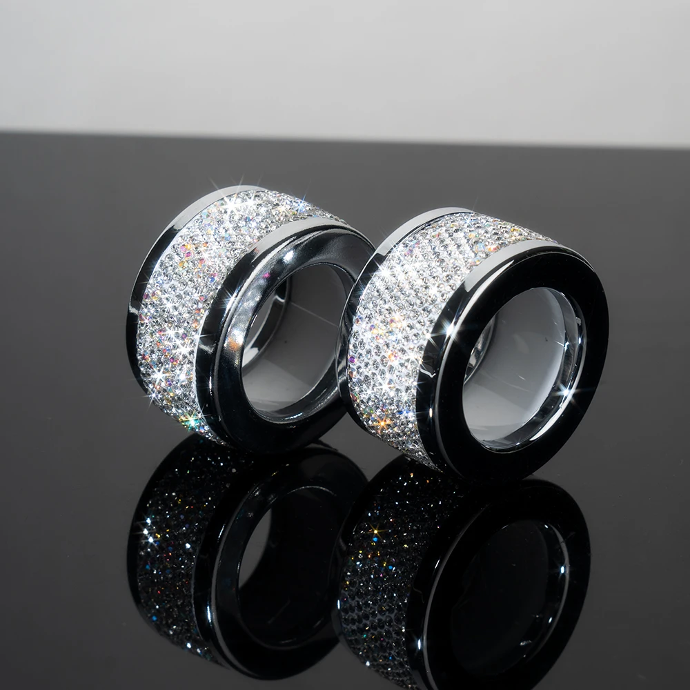

luxury wedding crystal napkin ring High quality rhinestone napkin rings