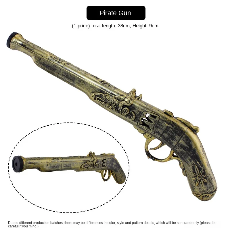 Accesorios de Halloween para disfraz de pirata, cuchillo de plástico, espada, decoración del Caribe, espada pirata