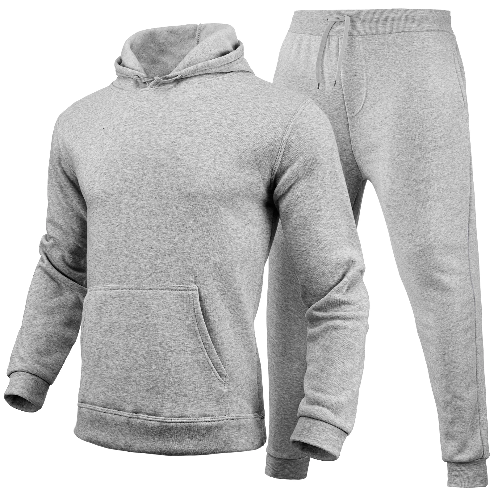 Men\'s Hooded Sweatshirts and Men Pants Casual Men\'s Tracksuit Sportswear Autumn Winter Men Suit Men\'s Clothing Leisure Sets Male