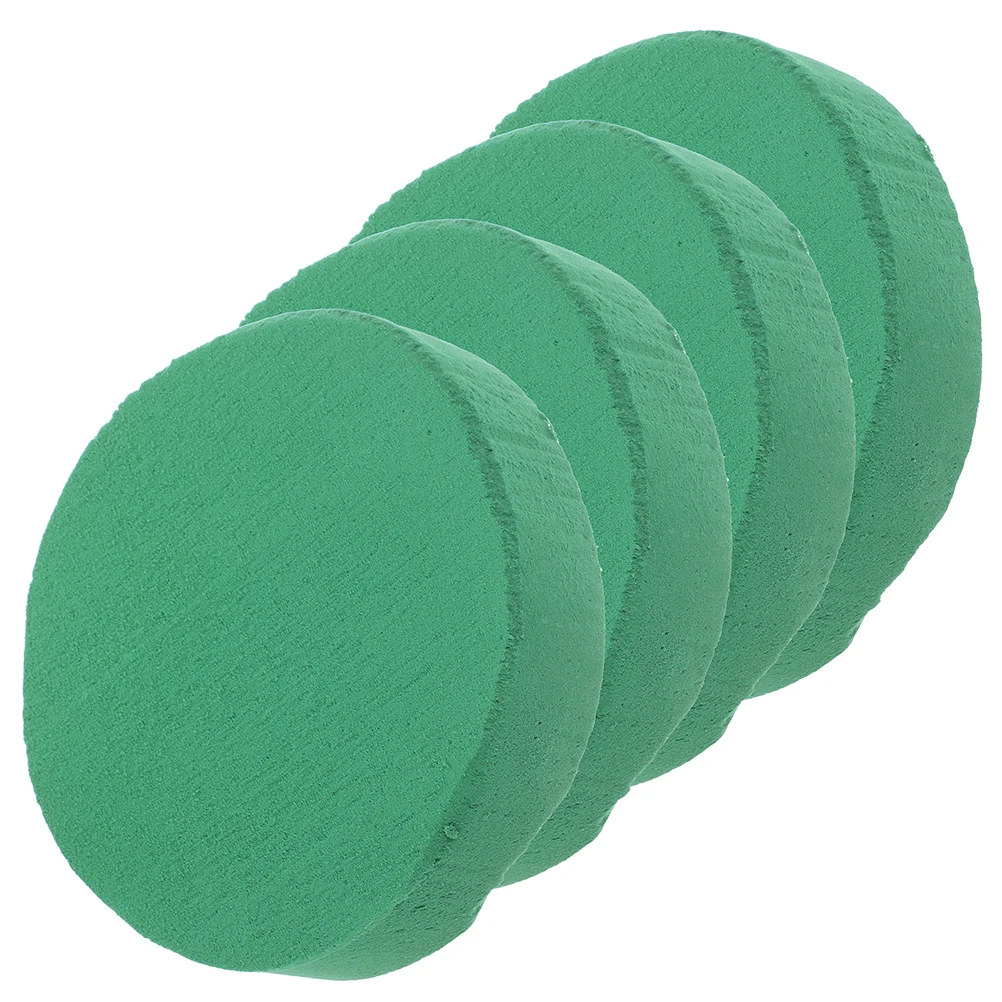 

4Pcs Flower Arrangement Mud Round Floral Bases Strong Water Absorption for DIY Home Decor Wedding Fresh Flower Arrangements