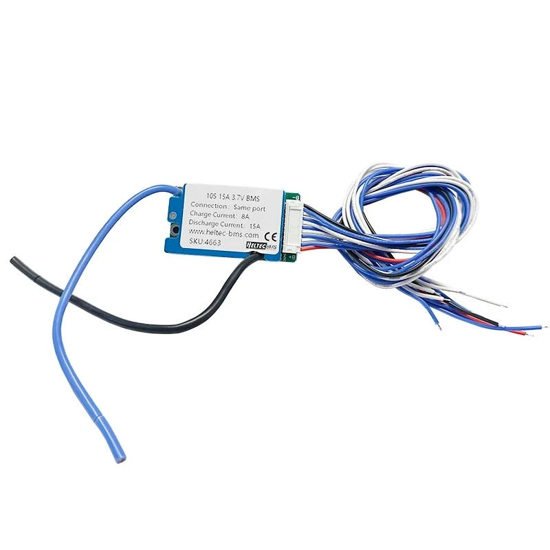 HeltecBMS 6S 7S 8S 9S 10S BMS 36V 15A 20A Protection Board 3.7V 18650 Lithium Battery With Temperature Control/Ebike Motor BMS image 14