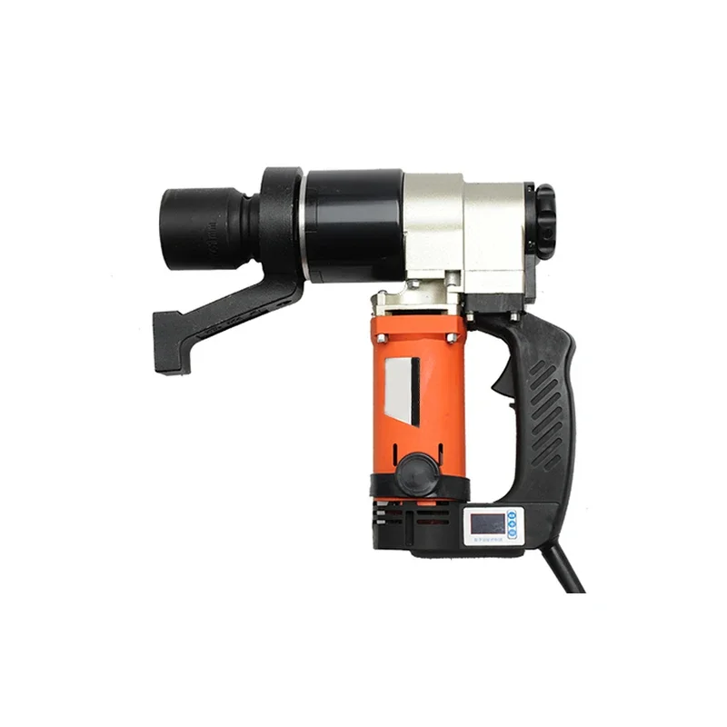 1500 Nm M24-M27 Digital Fixed Torque Electric Wrench 220 V 50Hz Industrial Pistol Digital  Torque Wrench