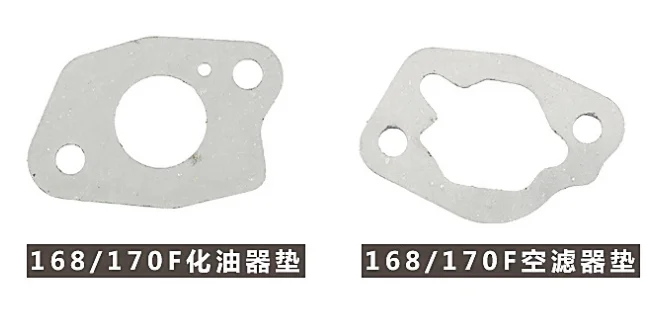 Silenciador de escape del motor, junta de filtro de aire para Honda 168F 152F 188F 170, cortacésped y tractor, GX390 GX340 GX160