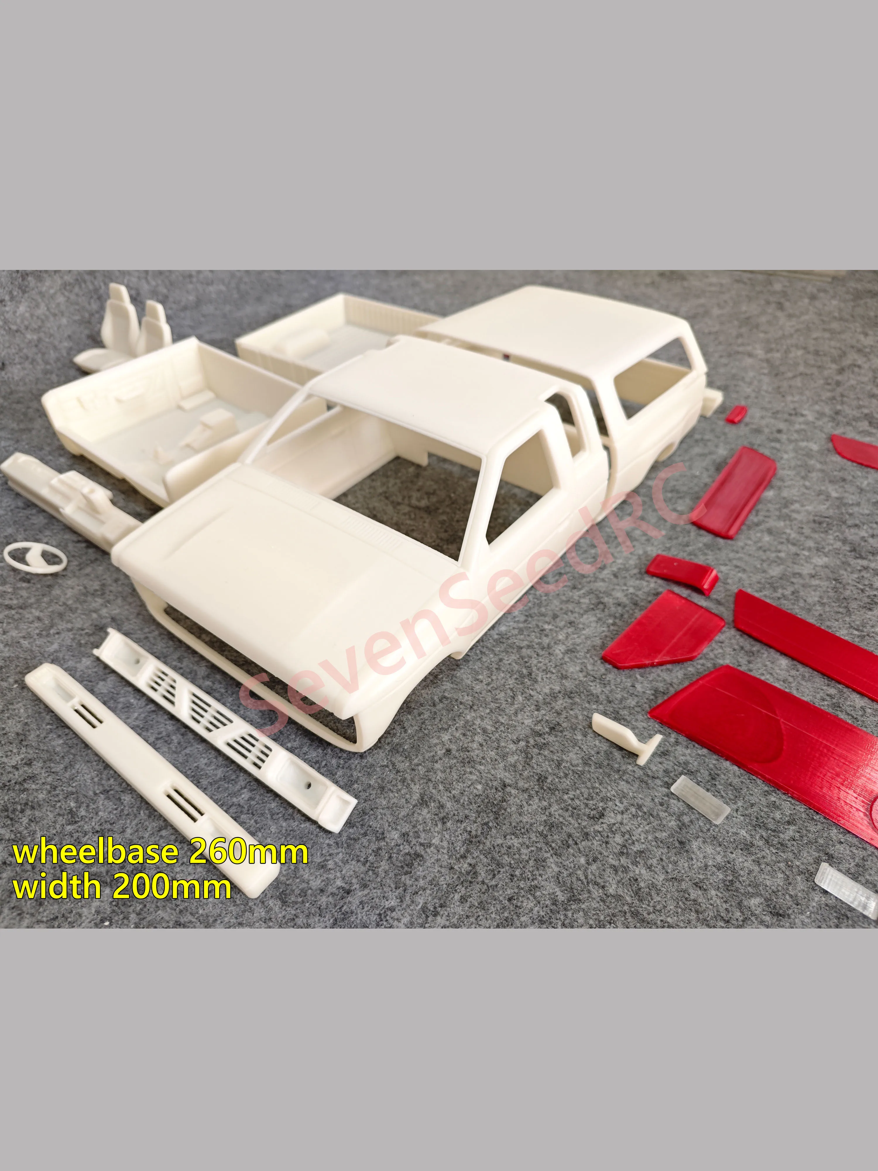 3d Printed RC Car Body Kit 1994 D21 1/10 for Tamiya MST