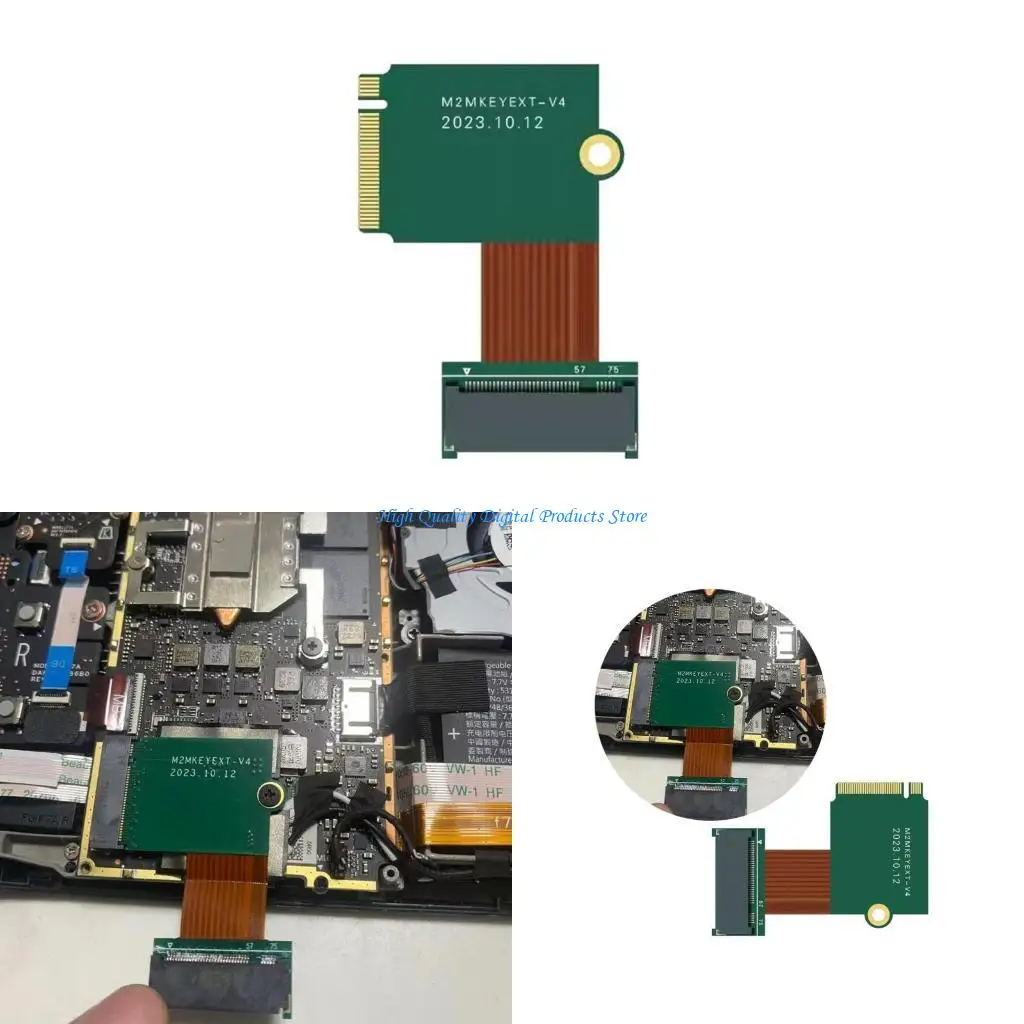 

U2JE For Steamdeck Modification Board 2230 To 2280 For Steamdeck Handheld Upgrade 4T8T Solid Disk Adapter