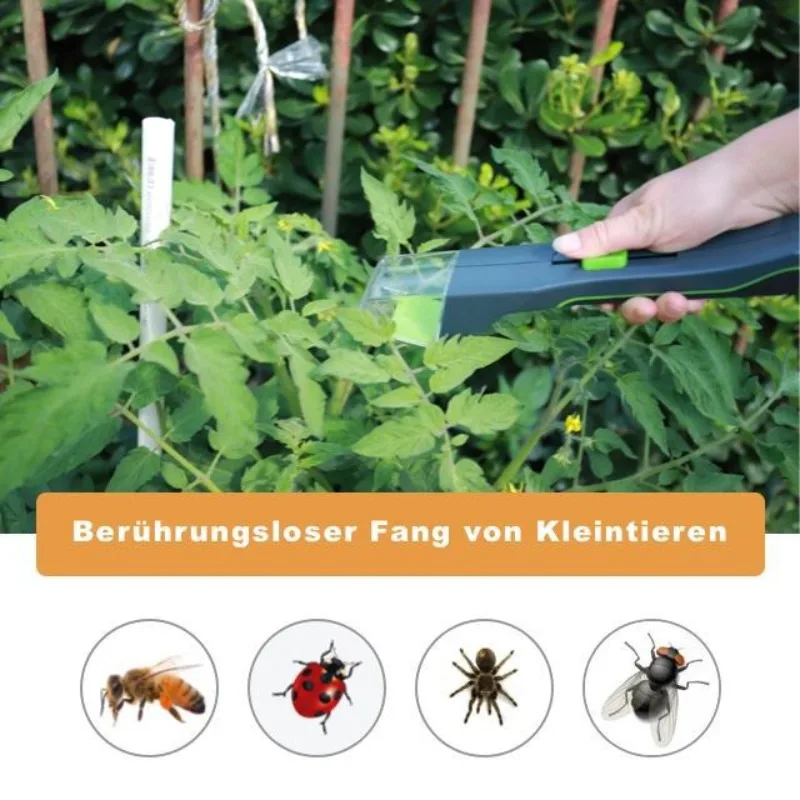 Portable Handheld Insect Catcher Tool Safe Spider Bee Pest Controller Garden Bug Capture Tool