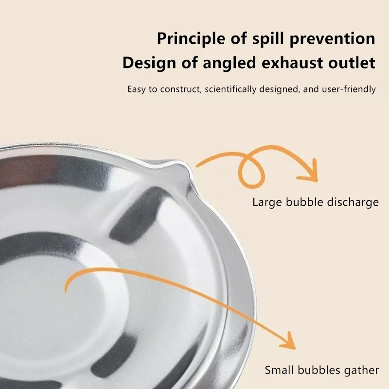 Stainless Steel Pot Watcher Disc Kitchen Essential Prevent Pasta Soups Milk Boiling over Boil Control for Home Cookers