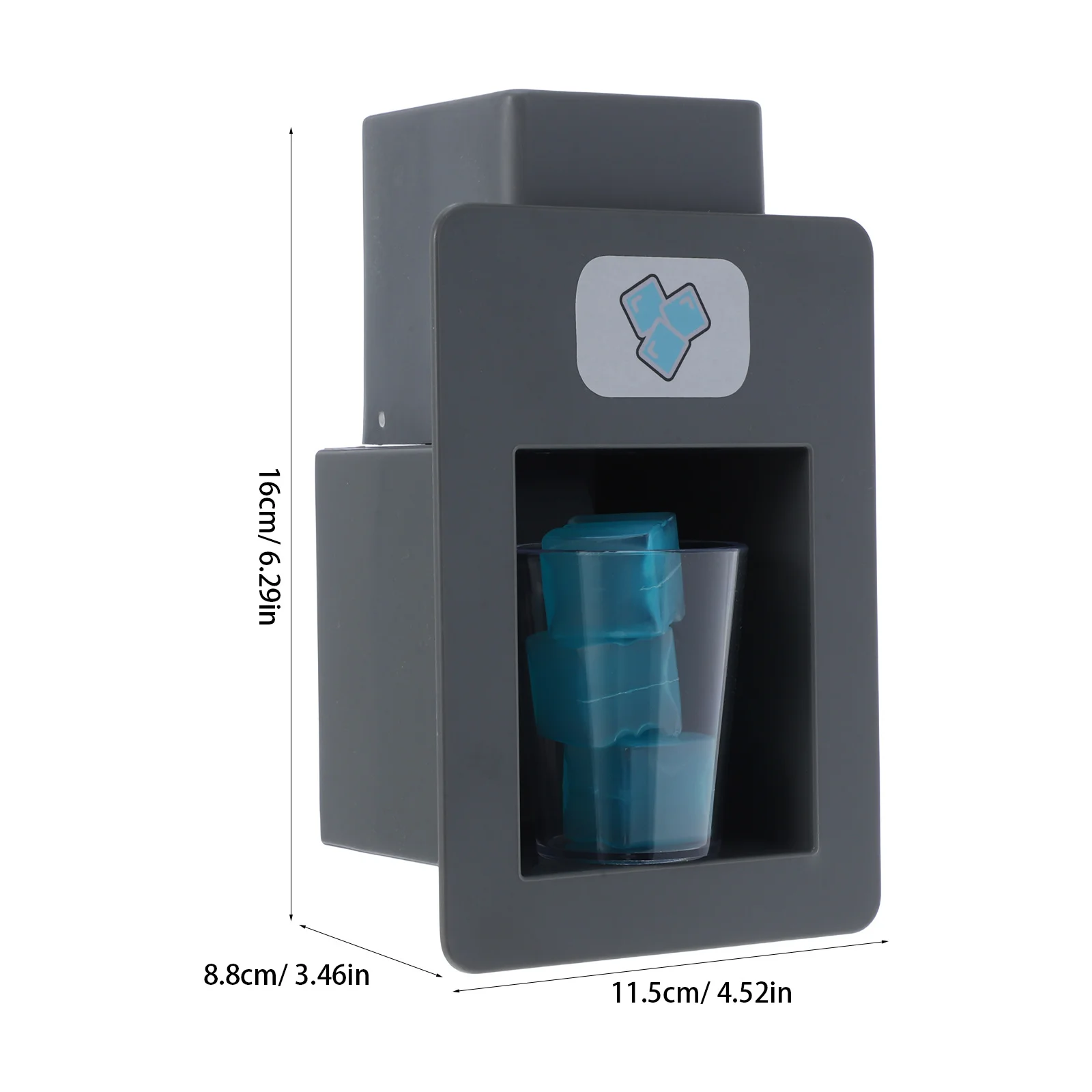 IJsmachine voor kinderen Simulatie Realistisch keukenapparaat Speelset voor peuters Interactief fantasiespel ijsblokjesbeker