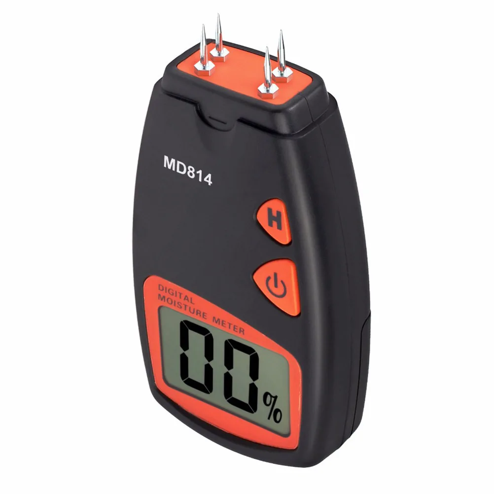 

Practical Wood Moisture Tester 4 Probes LCD Display Accurate Readings No Black Moisture Meter Wood Humidity Tester