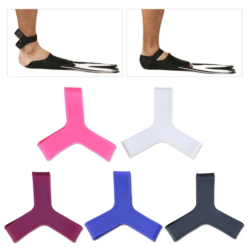 1 Pair Fin Strap Silicones Fin Strap Adjustive Flippers Strap Divings Fin Strap Dropship