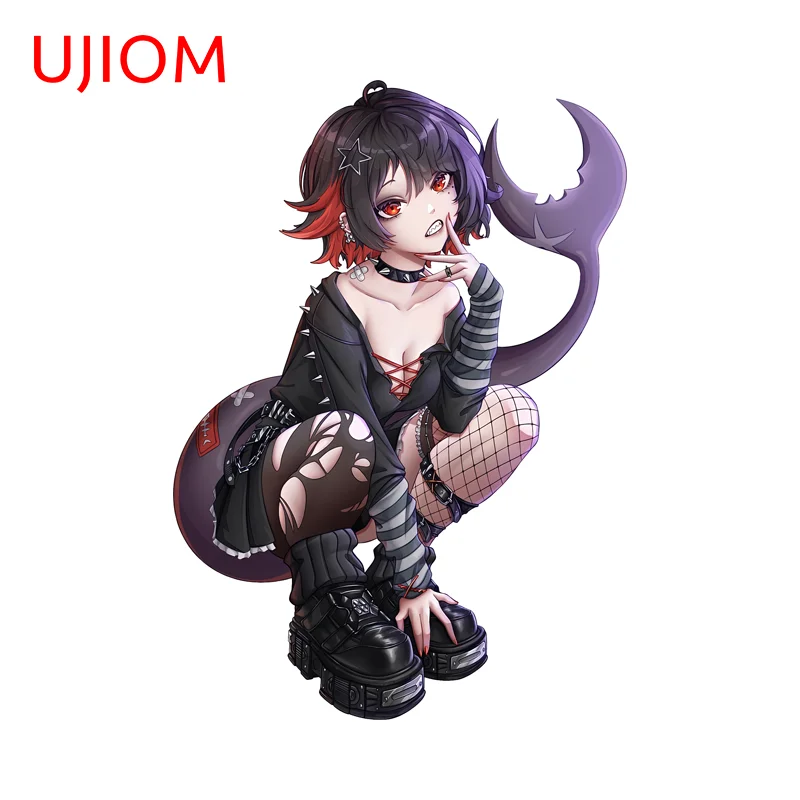 UJIOM Adorable Zenless Zone Zero Ellen Joe Wall Stickers Nice Amusing Room Wallpapers Personalized Pattern Kitchen Decor