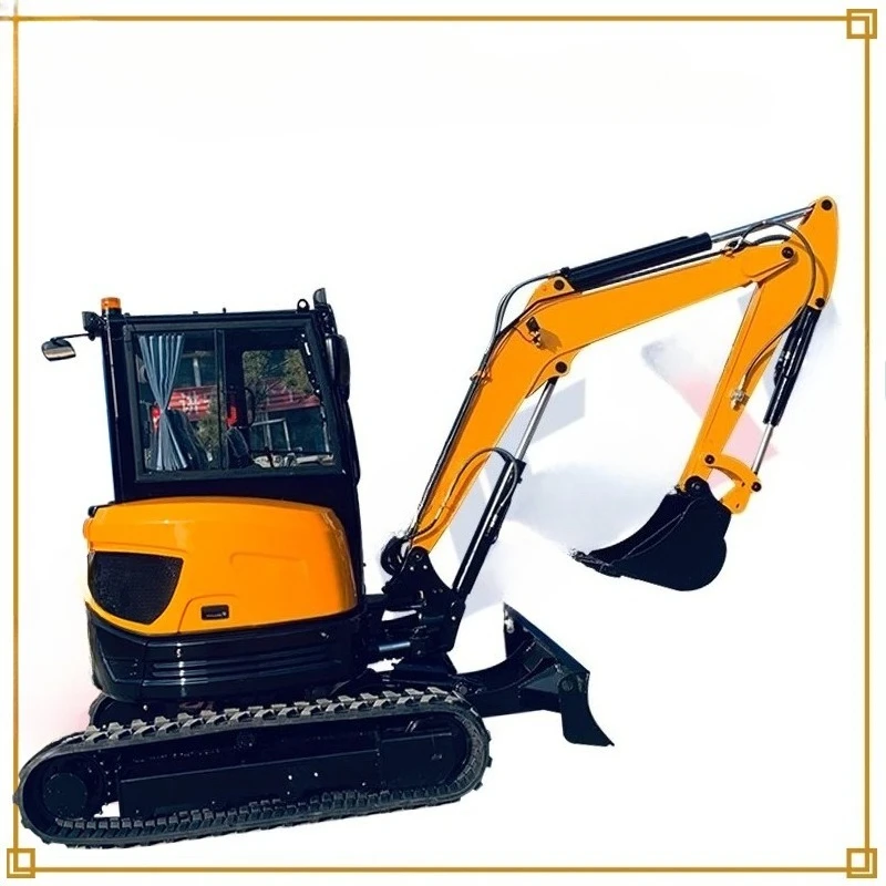 حفارة صغيرة مجنزرة جديدة مخصصة 3.5 طن حفارة صغيرة ميكانيكية مع دلو يستخدم في البناء