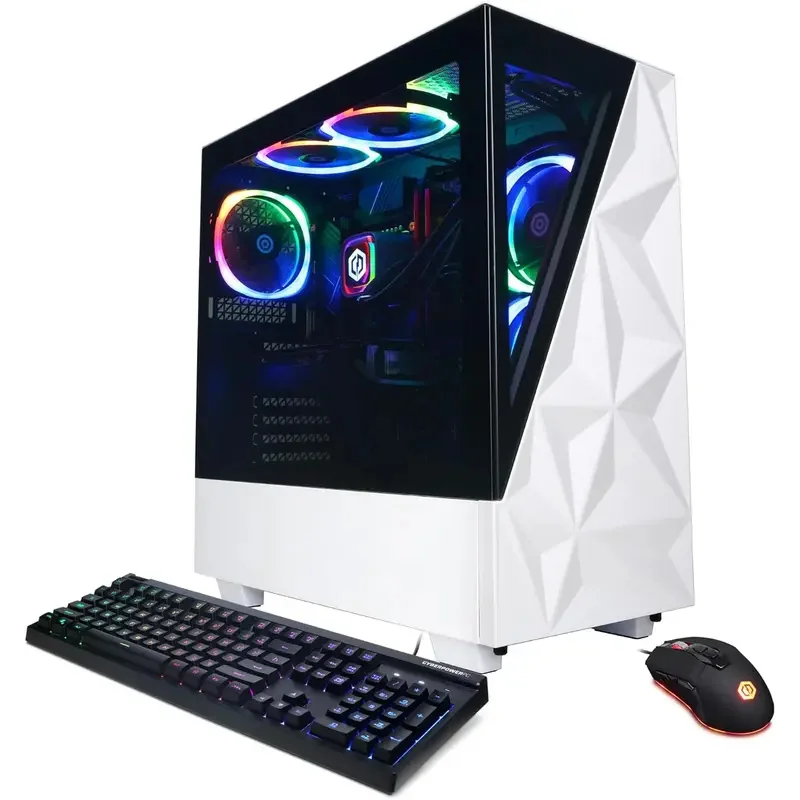 أفضل تجارة لأجهزة الكمبيوتر الشخصية الجديدة Cyber PowerPC Gamer Xtreme VR Liquid Cool Gaming