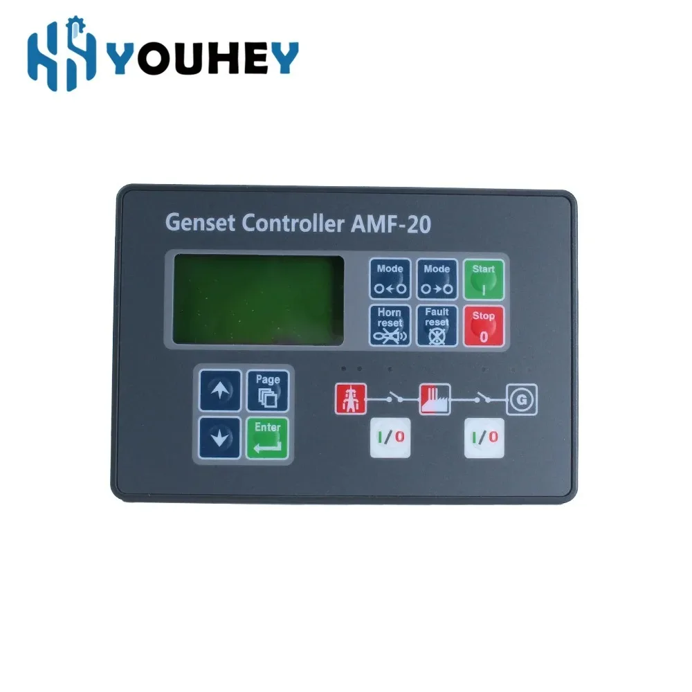 AMF20 AMF25 AMF8 MRS10 replace Diesel Genset Controller Auto Stop Control Module AMF-20 AMF-25 AMF-8 MRS-10