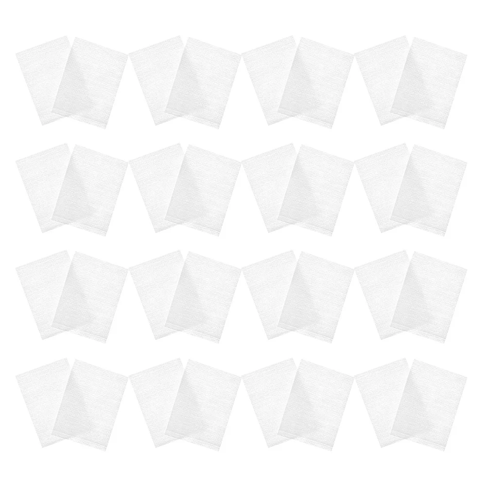 240 قطعة من وسادات إزالة المكياج القابلة للتمدد، وسادات تنظيف الوجه من القطن السميك المستطيلة لإزالة المكياج #3