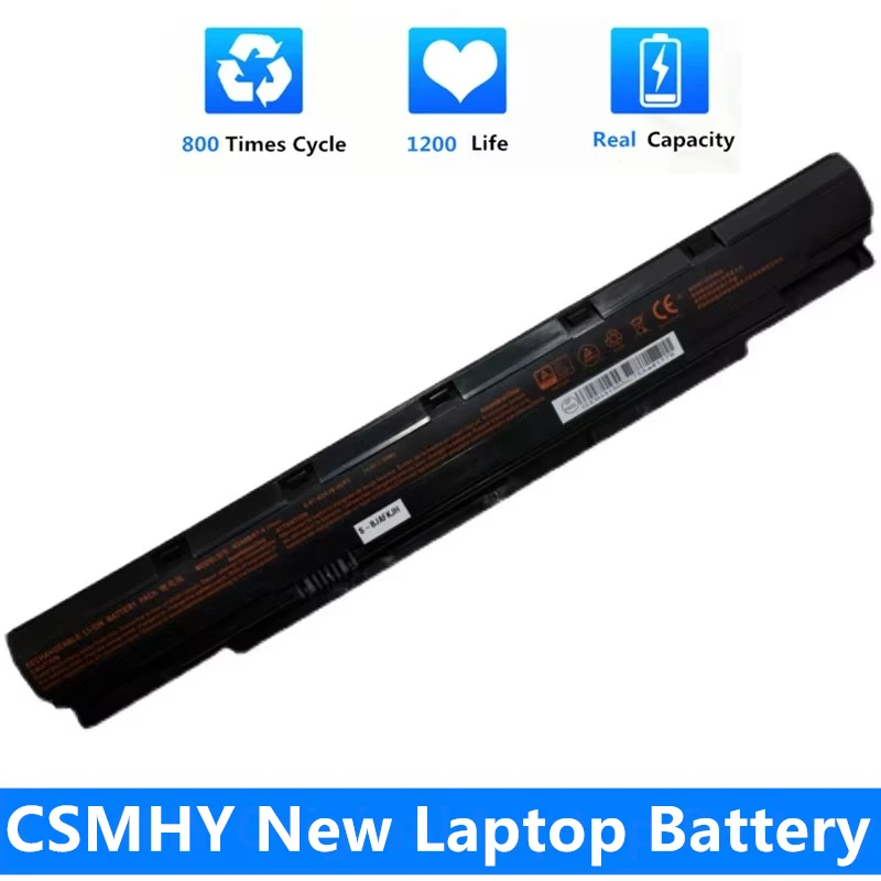 

CSMHY оригинальный 32Wh N240BAT-4 Аккумулятор для CLEVO N240PU N250BU N240WU N240JU N250JU N250WU NP3240 NP3245 6-87-N24JS N240BAT-3