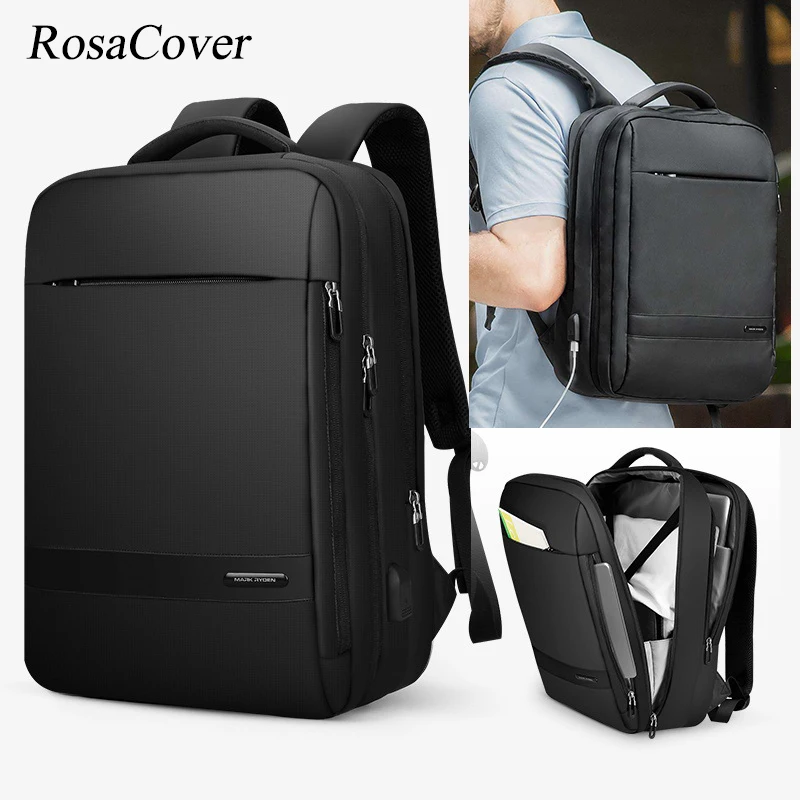 

Men Backpack Multi compartment Multifunction Large Capacity Waterproof Backpacks 15.6" Laptop Backpack Travel Business Mochilas