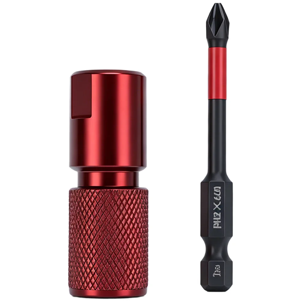 Black 45 Steel Quick Angle Grinder Adapter With 6.5mm Hex Shank For Fast Bit Replacement And Drilling Tasks