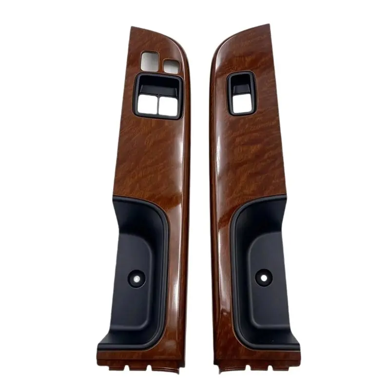 A024-Glass Lifter Panel Trim Cover Door Window Switch for 2-Door Nissan Patrol Y61 GU4 05- 23 90961-VB700 90962VB700 1 Pair B