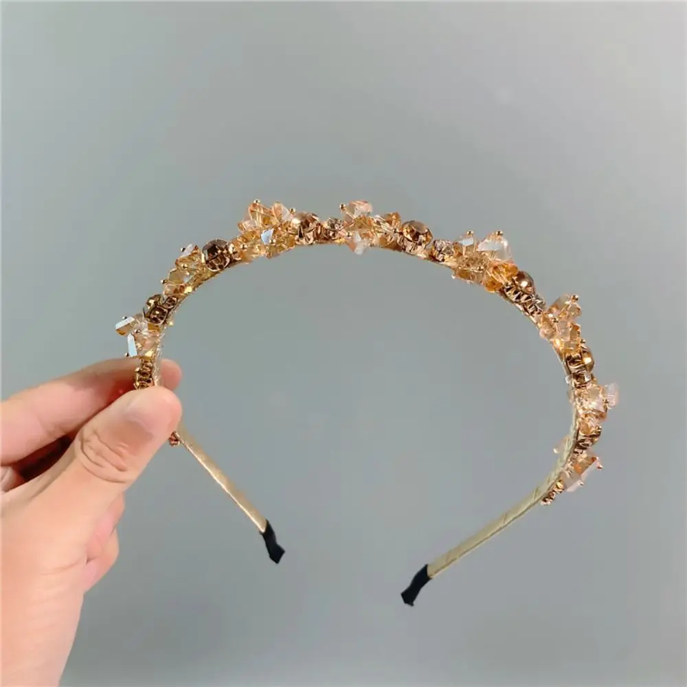 Fashion Crystal Rhinestone Hair Band for Women Hairband Elegant Headband Hair Hoop