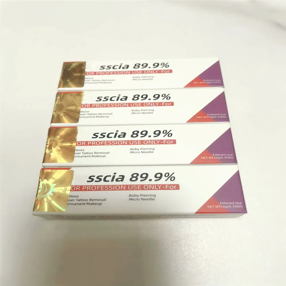 New Arrival High-Quality Sscia 89.9% Tattoo Cream Before Permanent Makeup Microblading Eyebrow Lips Body Skin 10g