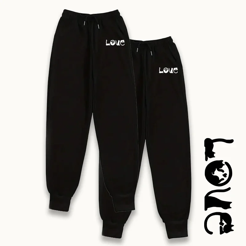 2-packs broek 2025 nieuwe collectie dames joggingbroek 2-delige set effen kleur joggingbroek herfst winter casual lounge wear broek