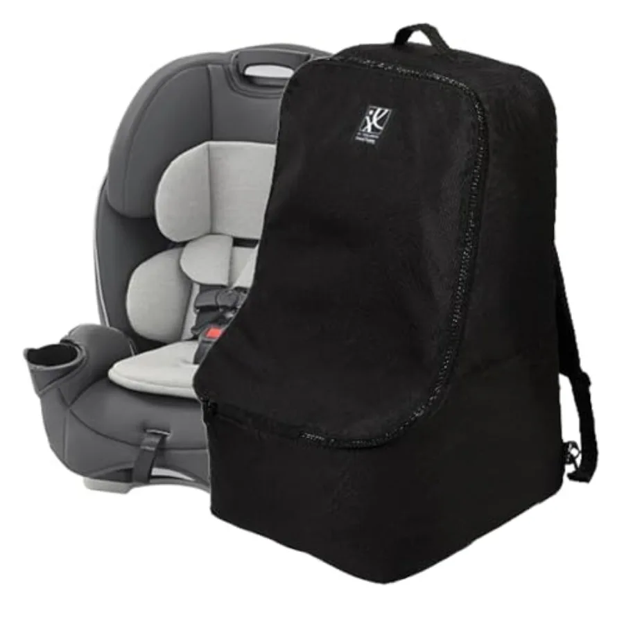 

J.L. Childress Padded Backpack Car Seat Bag - Travel Bag for Airplane Fits Most Baby and Infant Car Seats Boosters and Carriers