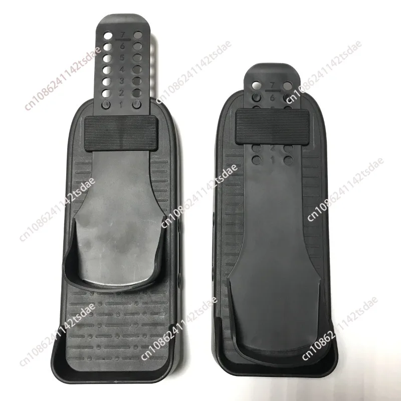 1 Pair Rowing Machine Foot Pedals Nonslip Lightweight Elliptical Trainer Pedal for Walking Machine Gym Equipment Spare Parts