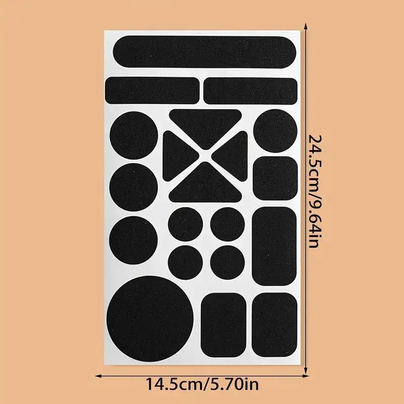 1 Set，Instant Self-Adhesive Fabric Repair Patch - Universal Black, Heavy-Duty Iron-On for Down Coats image 3