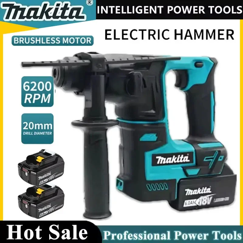 Makita Brushless Hammer Cordless Electric Hammer 18V Lithium Battery Wireless Drills Makita 18v Power Tools